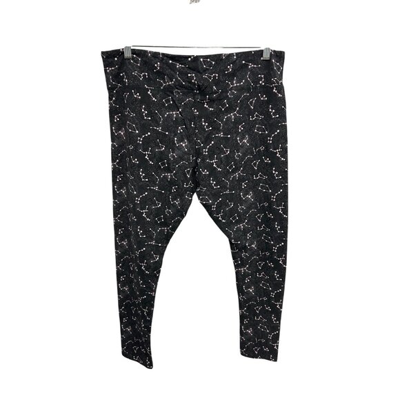 Xhilaration NWT Black and Pink Constellation Print Sleepwear Leggings SZ XL - Picture 2 of 7